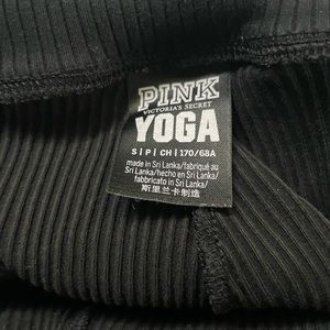 “PINK” seamless yoga pants